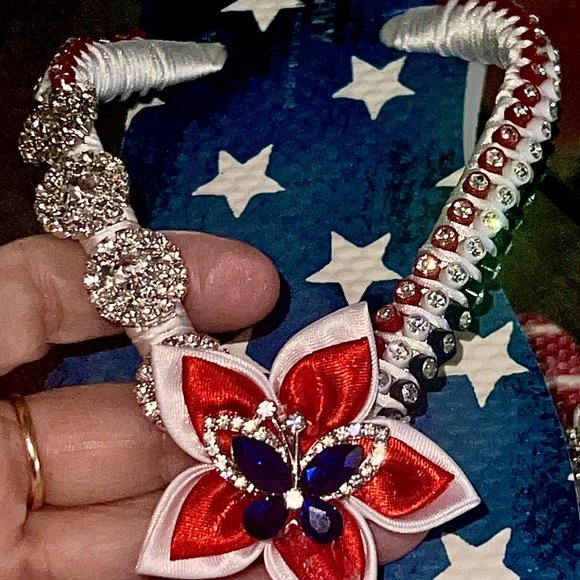 Flip Flops, Women Sandals, Girls Sandals, Ladies Shoes, Independence Day, Sz6 - Picture 12 of 15